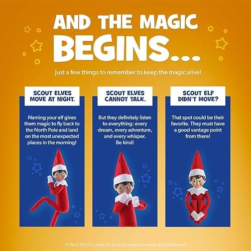 Elf on The Shelf: A Christmas Tradition (Blue-Eyed Girl Scout Elf) thumbnail 5
