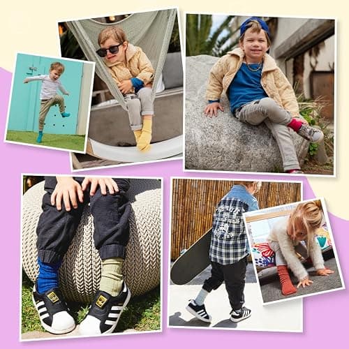 Foot Cardigan Kids Organic Cotton Socks - Medium - Jewels thumbnail 5