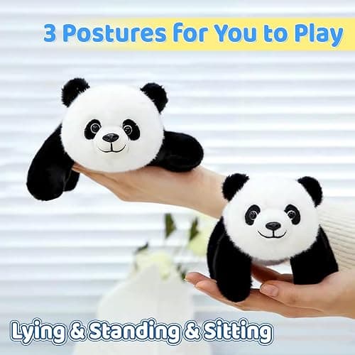 PEACH CAT Panda Stuffed Animal Cute Plushies Small Plush Toys Birthday Gifts for Girls Boys Kids thumbnail 3