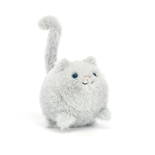 Jellycat Kitten Caboodle, Grey Stuffed Animal, 4 inches - Cats and Kittens Plush Toy - Classic Children's Gift - Grey thumbnail 7