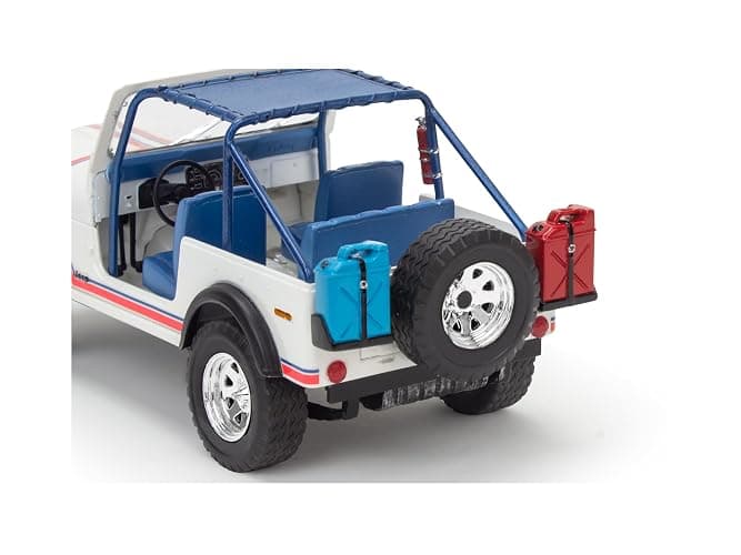 Revell 14547 '77 Jeep CJ-7 2'N1 1:24 Scale 136-Piece Skill Level 5 Model Building Kit thumbnail 9
