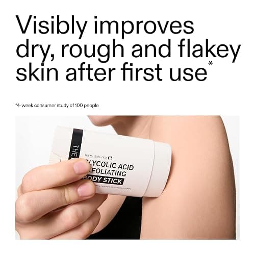 The INKEY List Glycolic Acid Exfoliating Body Stick 45g | 7% Glycolic Acid and Salicylic Acid Exfoliator, Targets Ingrown Hairs and Rough Body Skin, Suitable for All Skin Types thumbnail 3