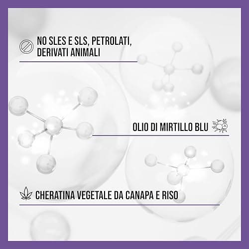 MULAC - MISS'T BERRY - Essenza Ristrutturante Capelli, Profumo Capelli con Olio di Mirtillo e Cheratina Vegetale, Azione Ristrutturante, Note di Legni e Vaniglia, 100ml thumbnail 5