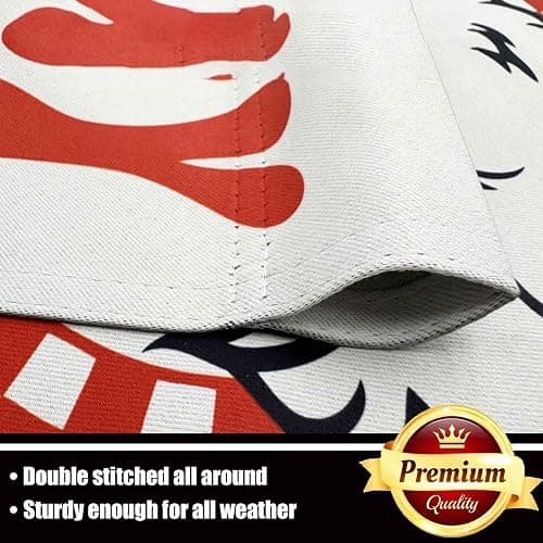 Merry Christmas Garden Flag 12x18 inch Outdoor-Double Sided Christmas Santa Claus Flag Vivid Color Polyester Yard Flags thumbnail 6