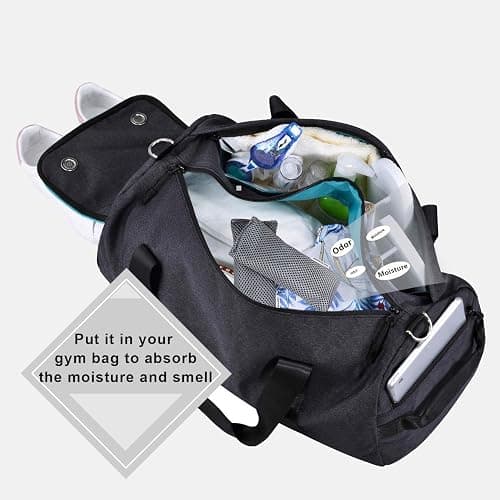 6 Pack Activated Charcoal Shoe Odor Eliminator, Shoe Deodorizer insert Bag | 100% Natural Shoes Smell Remover，eliminates odor naturally,can be reused up to two years thumbnail 7