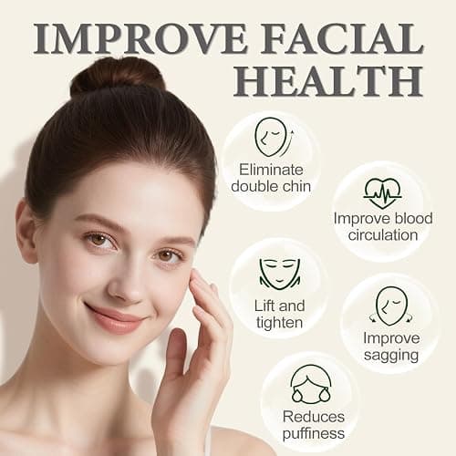 Lymphatic Contour Face Brush, Lymphatic Drainage Brush for Face, Chin & Neck. Features a Newly Upgraded Ergonomic Design for Precise Skin Fit, Suitable for All Skin Types thumbnail 2