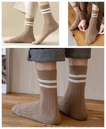 Mens Athletic Cotton Socks Five Pack Ankle Sock thumbnail 8