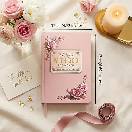 One Minute With God for Women,One-Minute Daily Devotional Hardcover with Scripture,Faith-Based Guided Journal for Women, Inspirational Gift for Christian Women thumbnail 6