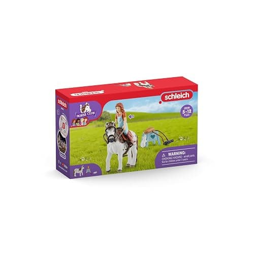 Schleich Horse Club, 9-Piece Playset, Horse Toys for Girls and Boys 5-12 Years Old Mia and Spotty thumbnail 10