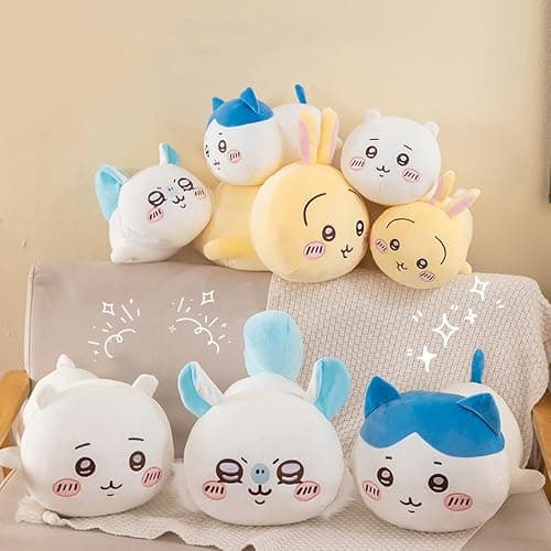 Cartoon Cute Plush Stuffed Figure Throw Pillows for Home Decor for Fans Cute Stuffed Figure Gift thumbnail 5