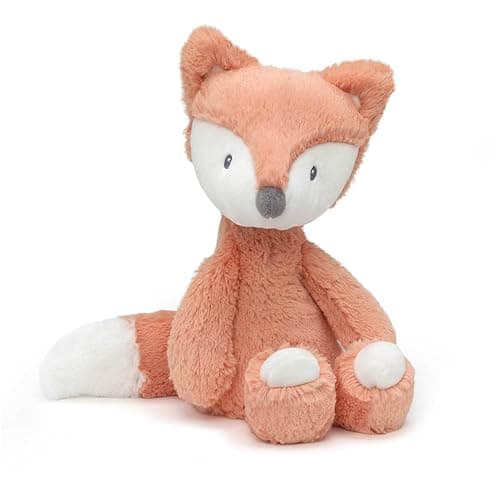 Baby GUND, Lil’ Luvs Collection Emory Fox Plush Stuffed Animal, Orange and Cream, 12” - Image 1