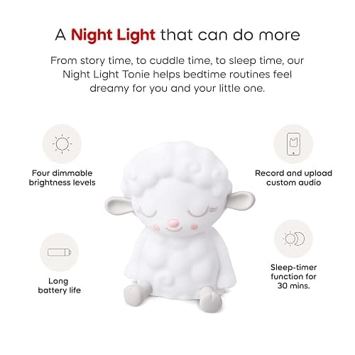 Toniebox 2 Audio Player Bundle for Kids 1+ with Sleepy Sheep Night Light - Tropical Teal thumbnail 5
