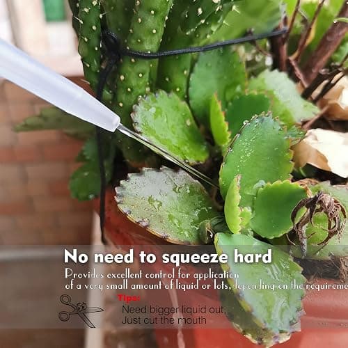 Valchoose Plastic Squeeze Bottle Leak Proof, 250ml | 8.5oz White Wash Bottle Chemical, LDPE, Safety, Medical with Narrow Mouth Scale Labels for Succulent Tattoo Label Watering (1 Bottle) thumbnail 2