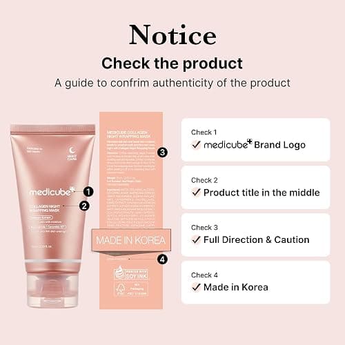 medicube Collagen Night Wrapping Peel Off Facial Mask with Jelly Brush thumbnail 3