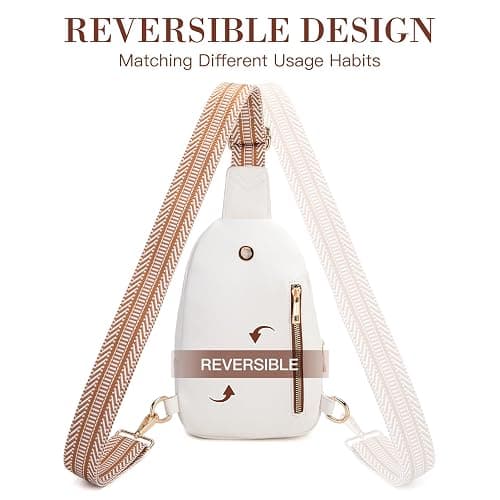 Viverte Crossbody Bags for Women Initial Sling Bag Cross Body Fanny Packs Personalized Gifts for Mom Women Wife thumbnail 6