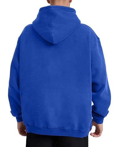 Dnzzs Acid Wash Hoodie Super Soft Sweatshirt for Mens Pullover Oversized Men's Fashion Hoodies & Sweatshirts Vintage Tops thumbnail 3