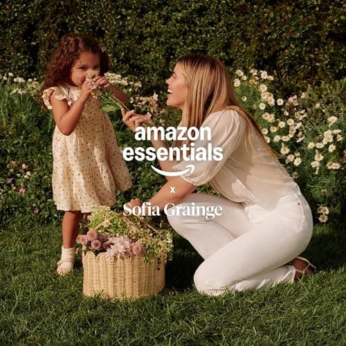 Amazon Essentials x Sofia Grainge Toddlers and Baby Girls' Eyelet Short & Top Set thumbnail 6