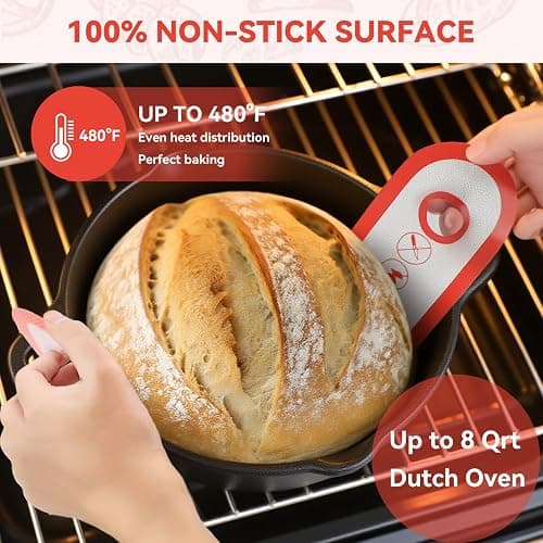 Joyyy Sourdough Starter Kit, Banneton Bread Proofing Basket, 8.5Inch Proofing Basket for Baking, Banneton Bread Baking Gift Set, Sourdough Bread Baking Supplies (Black) thumbnail 4