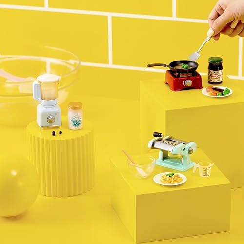 Mini Brands Really Works Magic Cook Kitchen Capsule Series 1 (Pasta Maker) by ZURU, Miniature Real Working Kitchen Appliances, Non-Edible Collectible Mystery Toy for 3+ Kids, Teens and Adults thumbnail 7