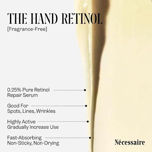 Nécessaire The Hand Duo – The Hand Cream + The Hand Retinol Treatment Holiday Gift Set for Dry Hands – Daily Moisture + Nighttime Repair with Ceramides, Peptides & Retinol – 2 x 2.5 oz thumbnail 5