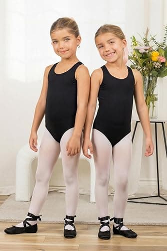 Zaclotre Ballet Leotards for Girls Hollow Back Sleeveless Dance Outfits Gymnastics Leotard Tank Bodysuit thumbnail 9