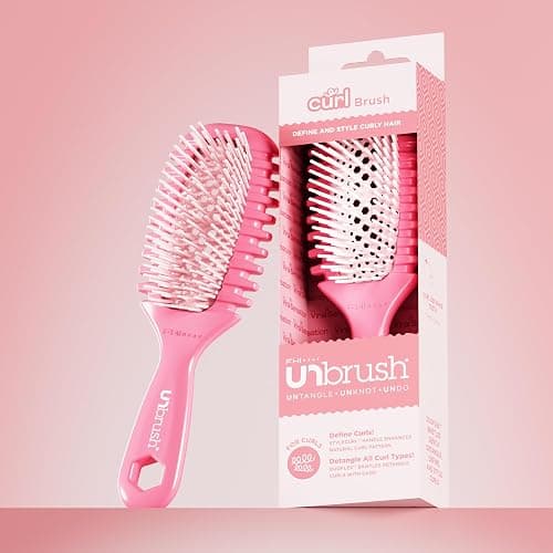 FHI Heat UNbrush Curl Collection- Coral Rose & Curl Enhancing Styling for Curly Hair Types - Use on Wet Hair Only thumbnail 6