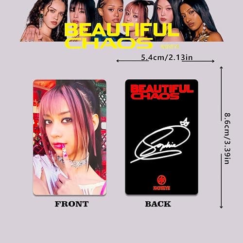 JCCDMZSL Katseye Photocards Album Lomo Cards Katseye Photo Cards Set for Fans thumbnail 2
