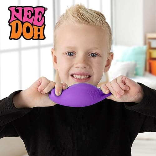 Schylling NeeDoh Original - Sensory Fidget Toy - Purple - Ages 3 to Adult , 1 Count ( Pack of 1) thumbnail 2