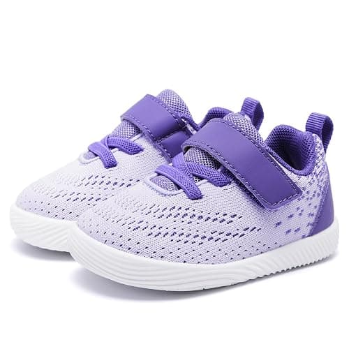 MORENDL Toddler Sneakers Baby Boys & Girls Barefoot Shoes Lightweight Breathable Walking Running Tennis Athletic Sport Shoes - Image 1