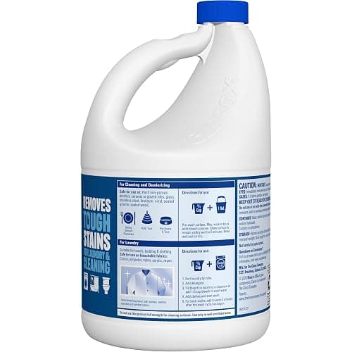Clorox No Splash Bleach, 117 Fluid Ounces (Package May Vary) thumbnail 12