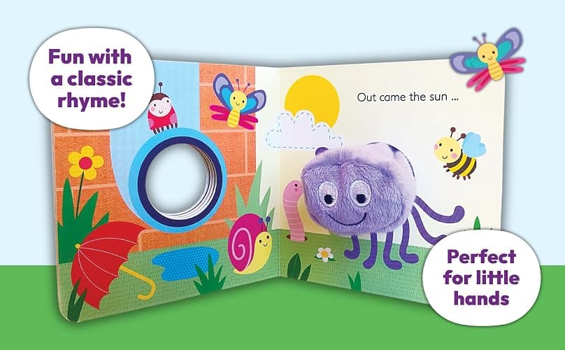 Itsy Bitsy Spider (Finger Puppet Board Book) thumbnail 4