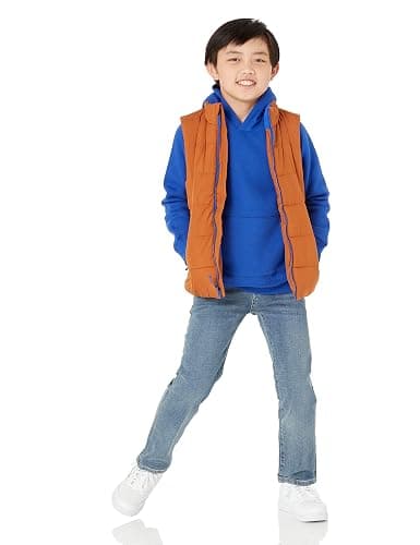 Amazon Essentials Disney | Marvel | Star Wars Boys and Toddlers' Fleece Pullover Sweatshirt Hoodies thumbnail 4