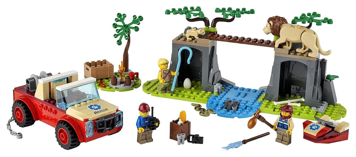 LEGO 60301 City Wildlife Wildlife Rescue Off-Roader thumbnail 4