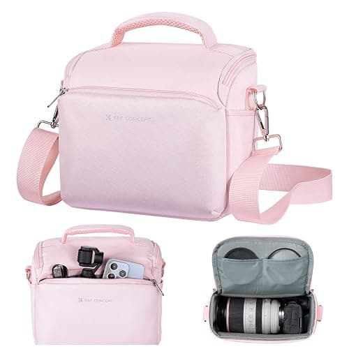 K&F Concept Camera Sling Bag Small Crossbody Camera Case DSLR/SLR/Cute Compact Shoulder Photography Bags for Photographers - Image 1