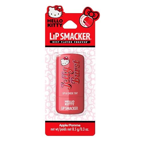 Lip Smacker Hello Kitty So Jelly Lip & Cheek Tint, Moisturizing Sheer & Buildable Color, Fun Bouncy Jelly Texture, Sweet Apple Flavor - Apple - Apple thumbnail 4
