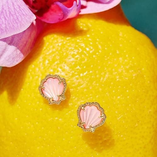 Kendra Scott Brynne Shell Short Pendant Necklace, Fashion Jewelry for Women thumbnail 4