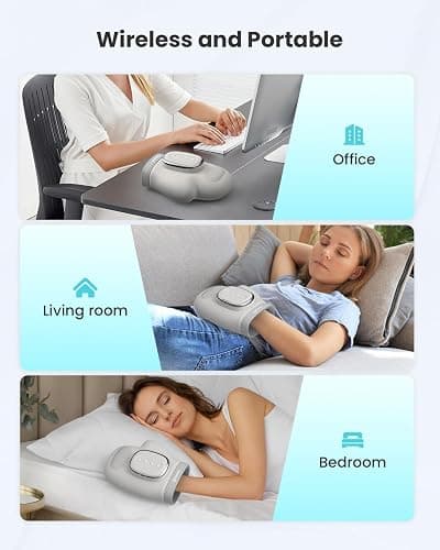 COMFIER Cordless Hand Massager for Arthritis and Carpal Tunnel,2025 Updated Bigger Electric Hand Massager with Heat and Compression,Wrist, Finger Massage,Christmas Gifts for Women,Men thumbnail 6
