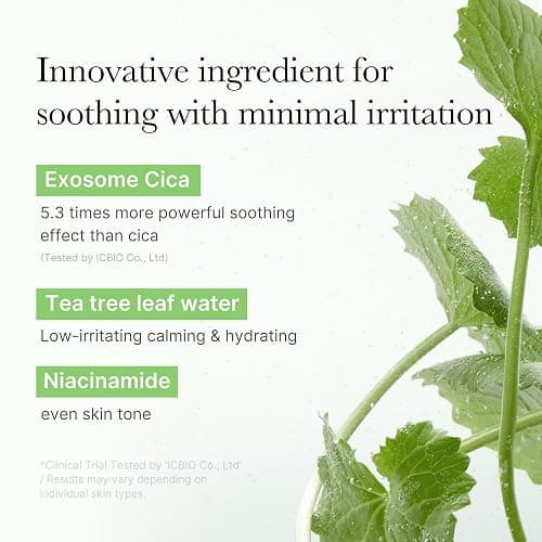 medicube Toner Pads Exosome CICA Tea Tree Calming Toner Pad for Sensitive Skin | Centella Asiatica for Redness, Breakouts | Low-irritating & Hydrating Care | Korean Skincare, 100 Pads (1 Pack) thumbnail 3