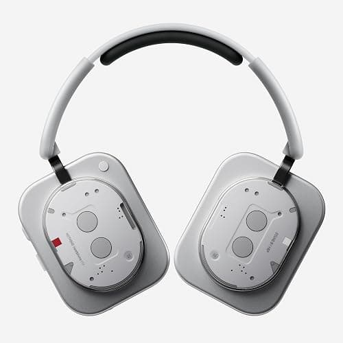 Nothing Headphone (1) Hybrid Active Noise Cancelling Headphones, Wireless Over-Ear Headphones with 6 Mics, 80Hrs Playtime, Hi-Res Audio, KEF-Tuned, Spatial Sound, Comfort Fit & Fast Charging White thumbnail 7