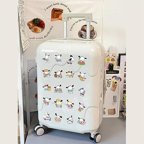 50Pcs Cartoon Cute Pochacco PET Transparent Stickers Pack Decal for Water Bottles Cup Laptop Phone Guitar Car Bike,Kid/Teen Gift JKT - B thumbnail 8