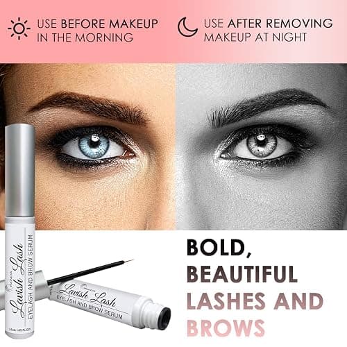 Pronexa Hairgenics Lavish Lash – Eyelash Growth Enhancer & Brow Serum with Biotin & Natural Growth Peptides for Long, Thick Lashes and Eyebrows! Dermatologist Certified, Cruelty Free & Hypoallergenic. thumbnail 6