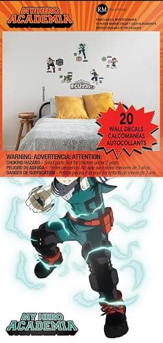 RoomMates My Hero Academia Peel and Stick Wall Decals, RMK5510SCS thumbnail 7