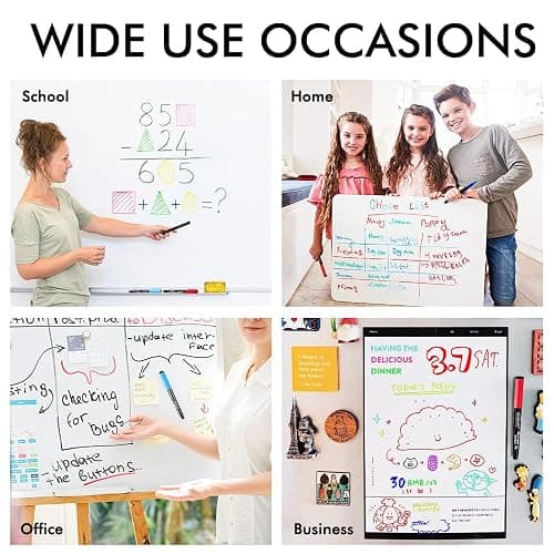 Shuttle Art Dry Erase Markers, 32 Pack 16 Colors Magnetic Whiteboard Markers with Erase, Fine Point Dry Erase Markers Perfect For Writing on Whiteboards,Mirrors for School Office Home thumbnail 8