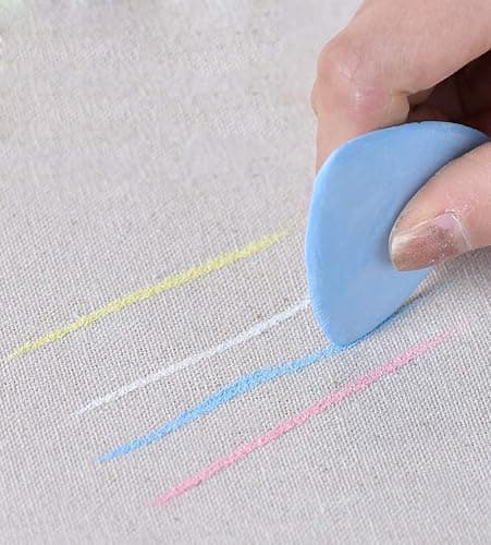 Lohas Select Tailors Chalk Sewing Tailor's Fabric Marker Chalk for Quilting,Sewing Supplies Accessories (10Pcs) thumbnail 5