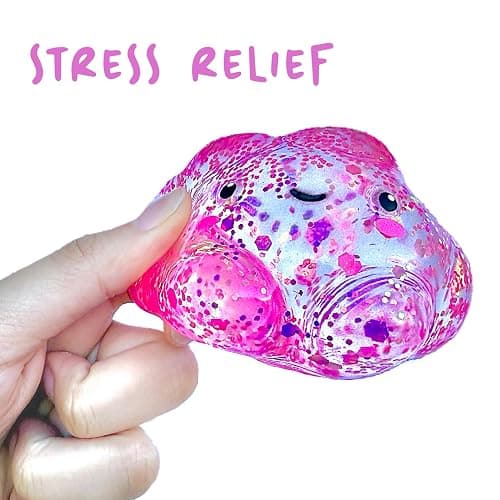 Kiedle Cloud Stress Ball - Nice Sensory Squishy Squeeze Cute Fidget Toy with Slow Rise Squish - 3" Cloud thumbnail 4