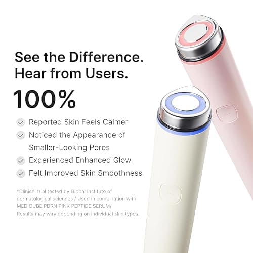 medicube Mini Booster Pro Plus | Facial Device for Radiant, Calming, and Bouncy-Looking Skin | Red, Blue, Purple 3-Mode | Portable Korean Skincare Device, At Home Care | Pink thumbnail 6