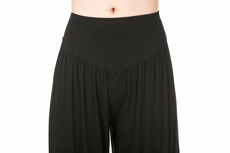 LANMAY Women's Elastic Soft Rayon Blend Yoga Sports Pants Dance Harem Pants thumbnail 5