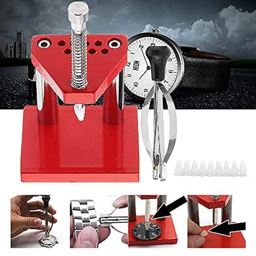OTOOLWORLD Watchmaker Watch Hand Presto Presser Lifter Puller Plunger Remover set Fitting Repair Tools thumbnail 2
