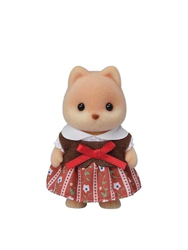 Sylvanian Families Epoch Doll (Caramel Dog Family) FS-35 ST Mark Certified, for Ages 3 and Up, Toy, Dollhouse Sylvanian Families, Epoch, Inc thumbnail 6