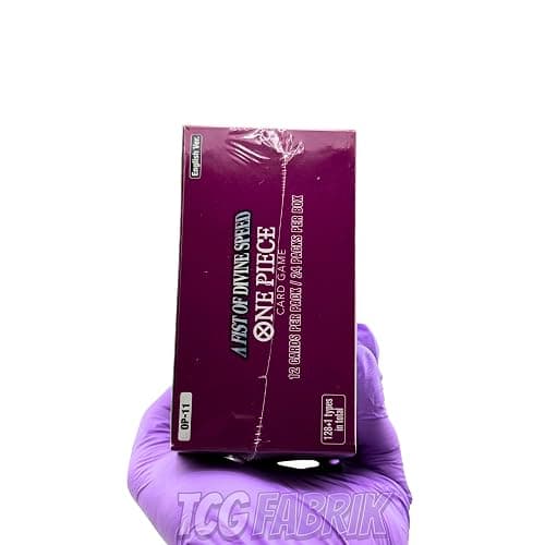 OP11 Booster Box English A Fist of Divine Speed Booster Box Display Factory Sealed for OP11 One Piece English TCG (24 Packs) thumbnail 4